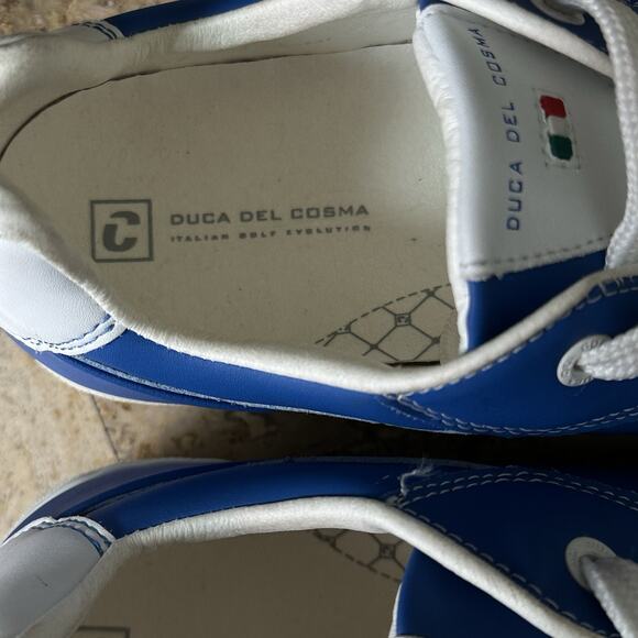 Duca Del Cosma Giordano Golf Shoes Sz 10.5
